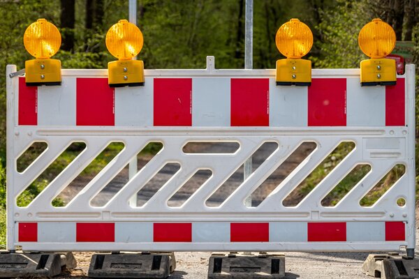 Stra�ensperrung